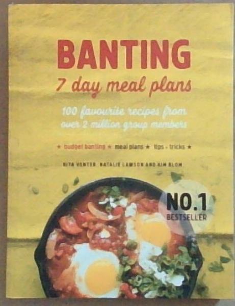 Banting 7 Day Meal Plans Cookbook