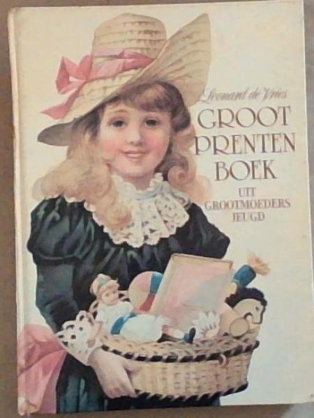 Groot Prenten Boek Uit Grootmoeders Jeugd