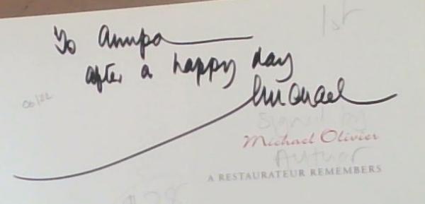 Michael Olivier: A Restaurateur Remembers