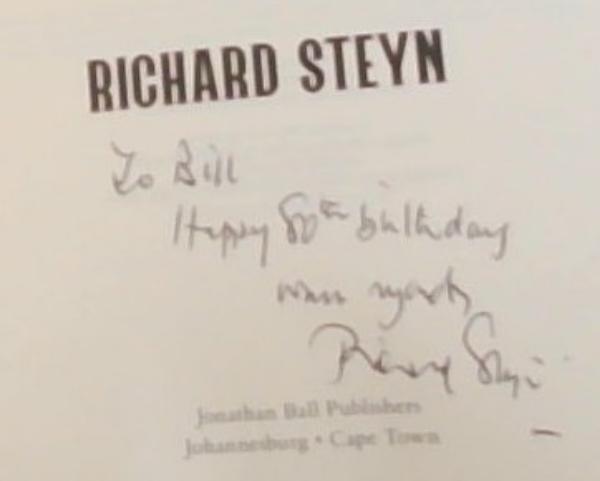 Rhodes and His Banker [signed]