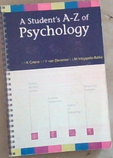 A Student's A Z of Psychology