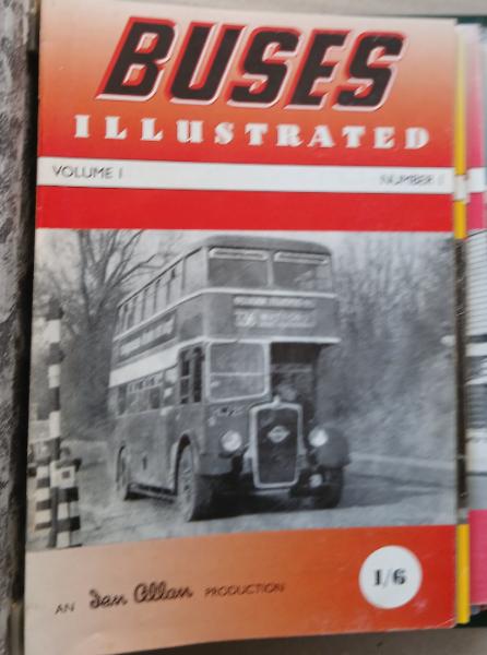 Buses illustrated (Volume 1, Nos 1-12, 1949-1952)