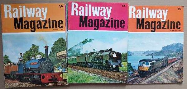 Railway Magazine February- December 1969 (11 magazines)