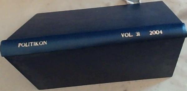 Politikon Volume 31, 2004