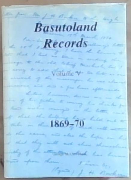 Basutoland Records Volume V Only