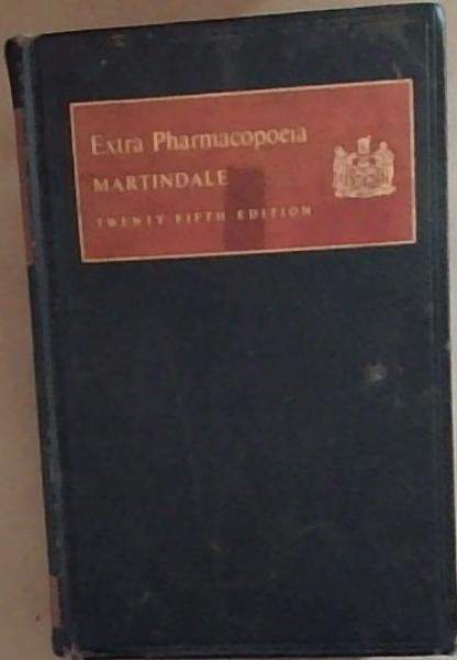 Extra Pharmacopoeia Martindale