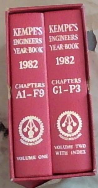 Kempe's engineers year-book 1982 (Volumes 1 & 2)