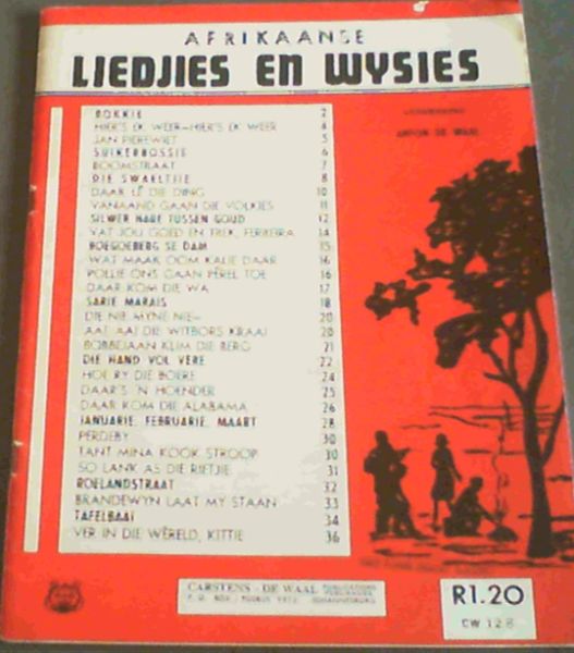 Afrikaanse Liedjies en Wysies