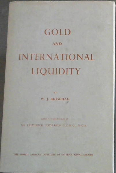 Gold and International Liquidity